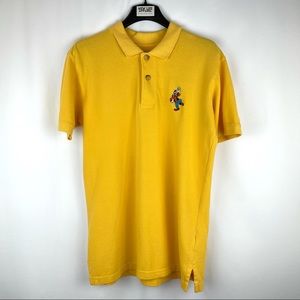 *SOLD Disney Yellow Goofy Golf Shirt